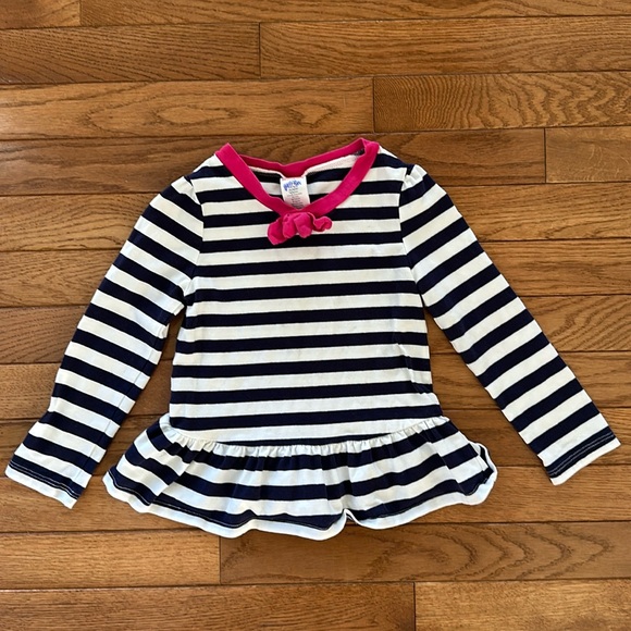 🐶  Gymboree and Okie Dokie girls 3T tee shirt bundle pink dog adorbs long sleeve - Picture 7 of 10